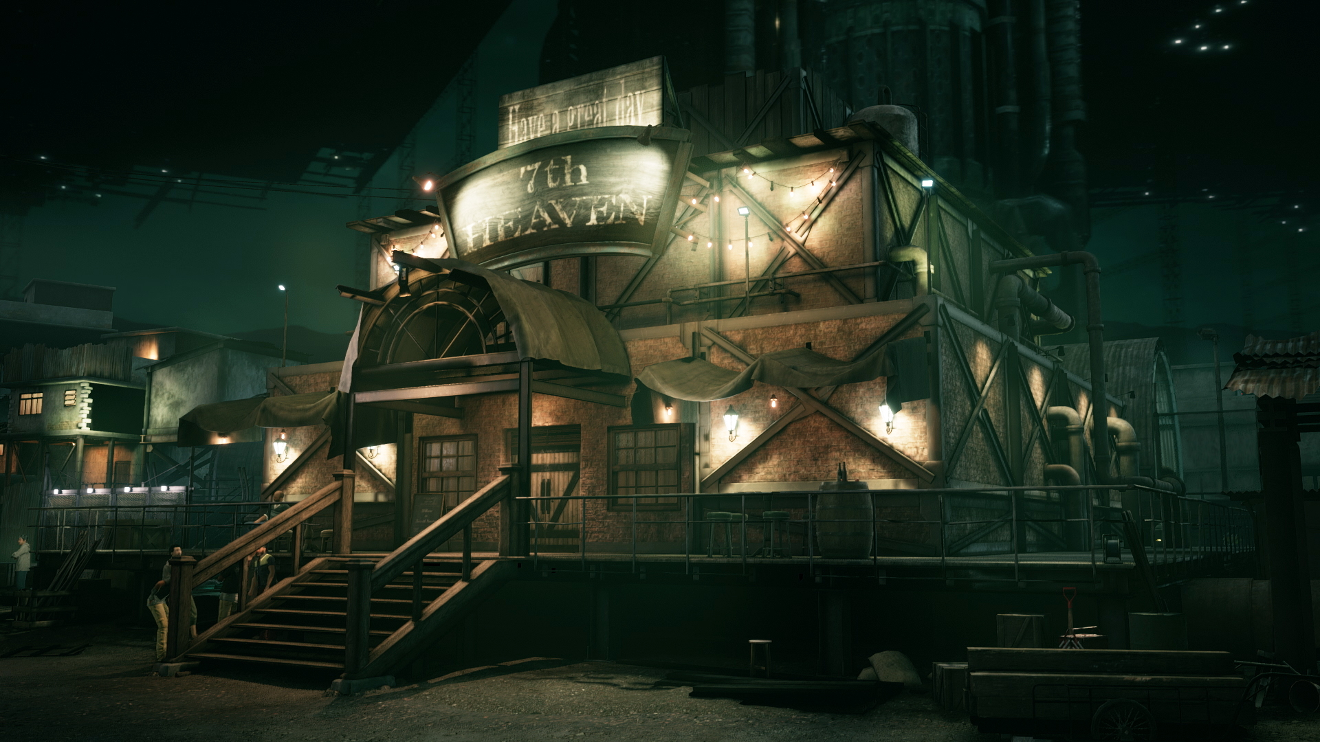 Free FINAL FANTASY VII REMAKE Zoom backgrounds available to download |  Square Enix Blog